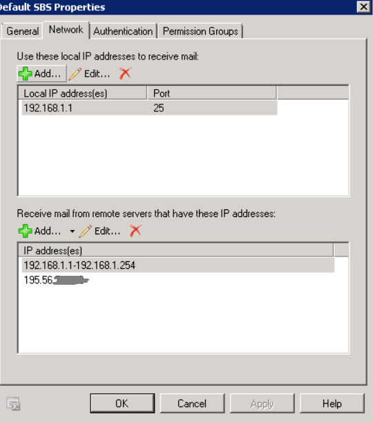 Network tab. Exchange соединители получения. Открытый Релей. Mail relaying. SMTP Exchange.