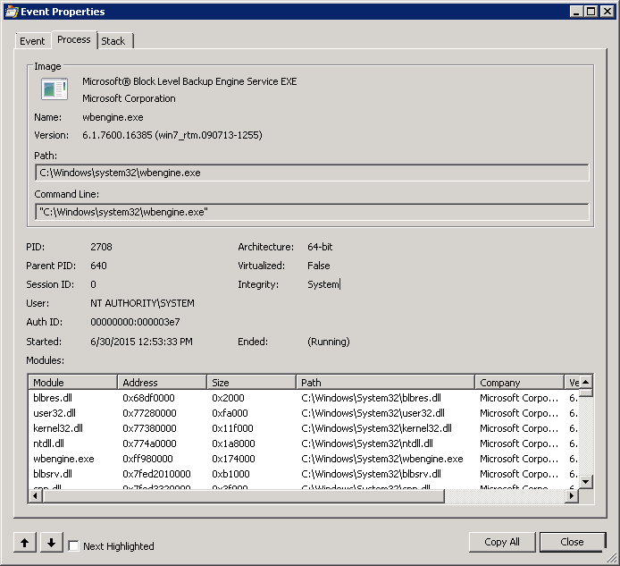 WriteFile-Process Monitor-Process