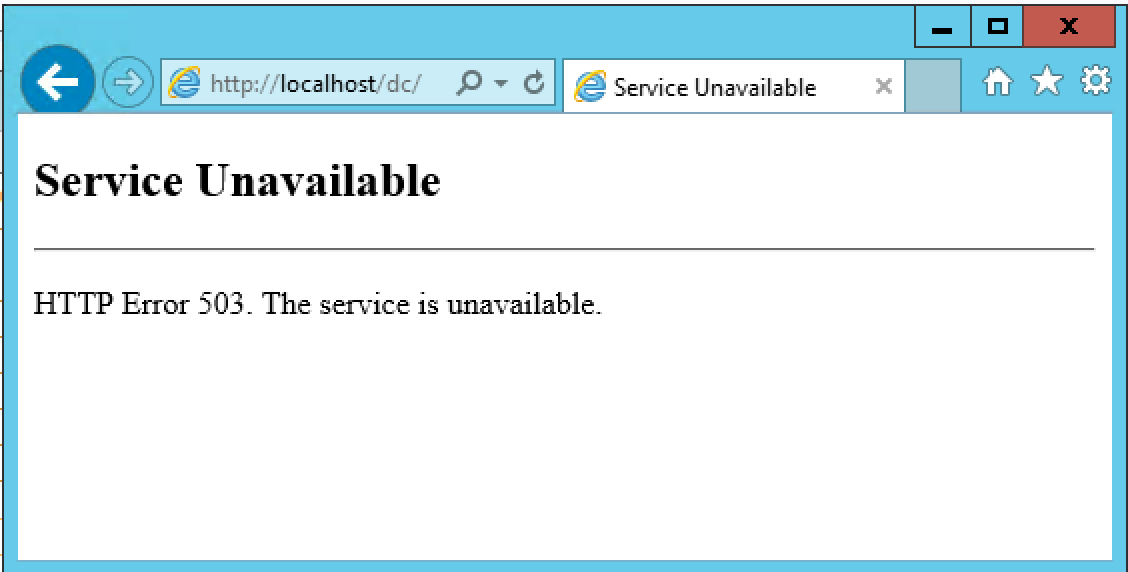 The requested service is unavailable. Service unavailable. 503 service unavailable roblox.