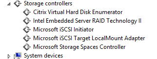 Диспетчер устройств не показывает контроллер хранилища