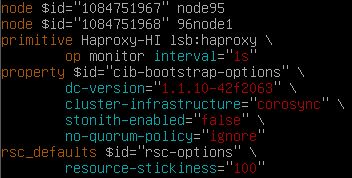 Corosync lsb:haproxy