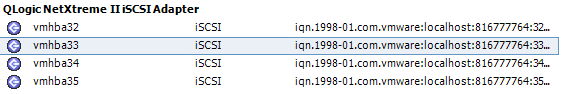 ISCSi адаптеры