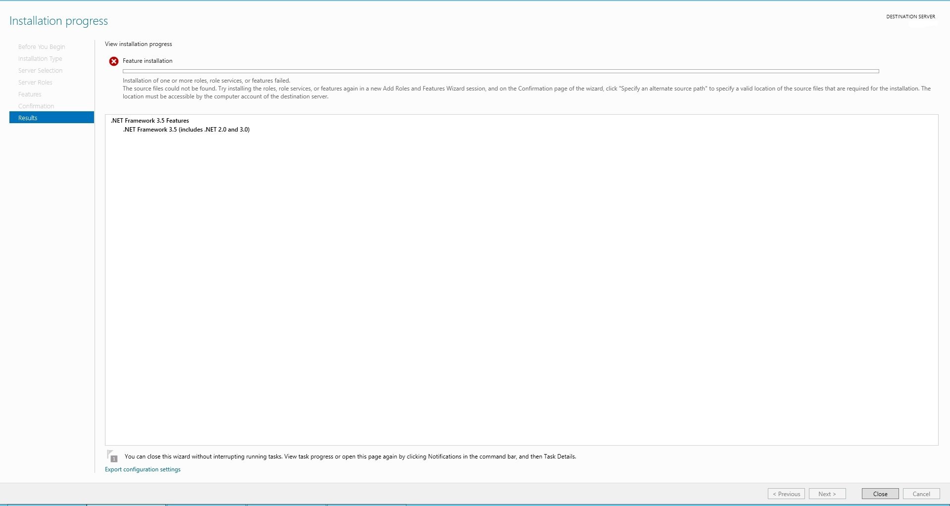Net framework 2012 r2